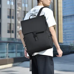 Backpack Men Oxford Schoolbag for Boys Men's Mini Backpack Multifunctional Travel Back Pack Simple Travel Bag Book Bag 2024 New