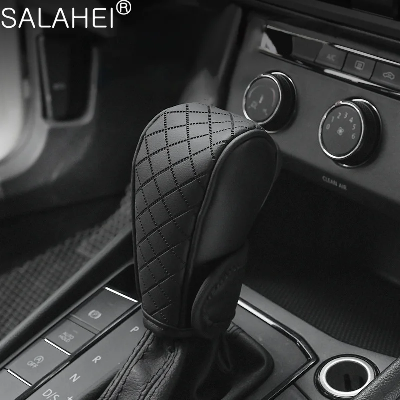 High quality Car Center Console Gear Shift Knob Cover Handle Case Interior Accessory For Seat FR leon mk3 mk2 5f lbiza Altea view 6