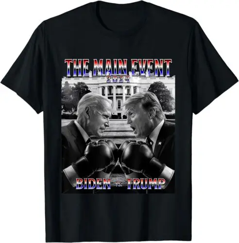 Donald Trump Joe Biden Funny President 2024 Election Boxing t-shirt Unisex