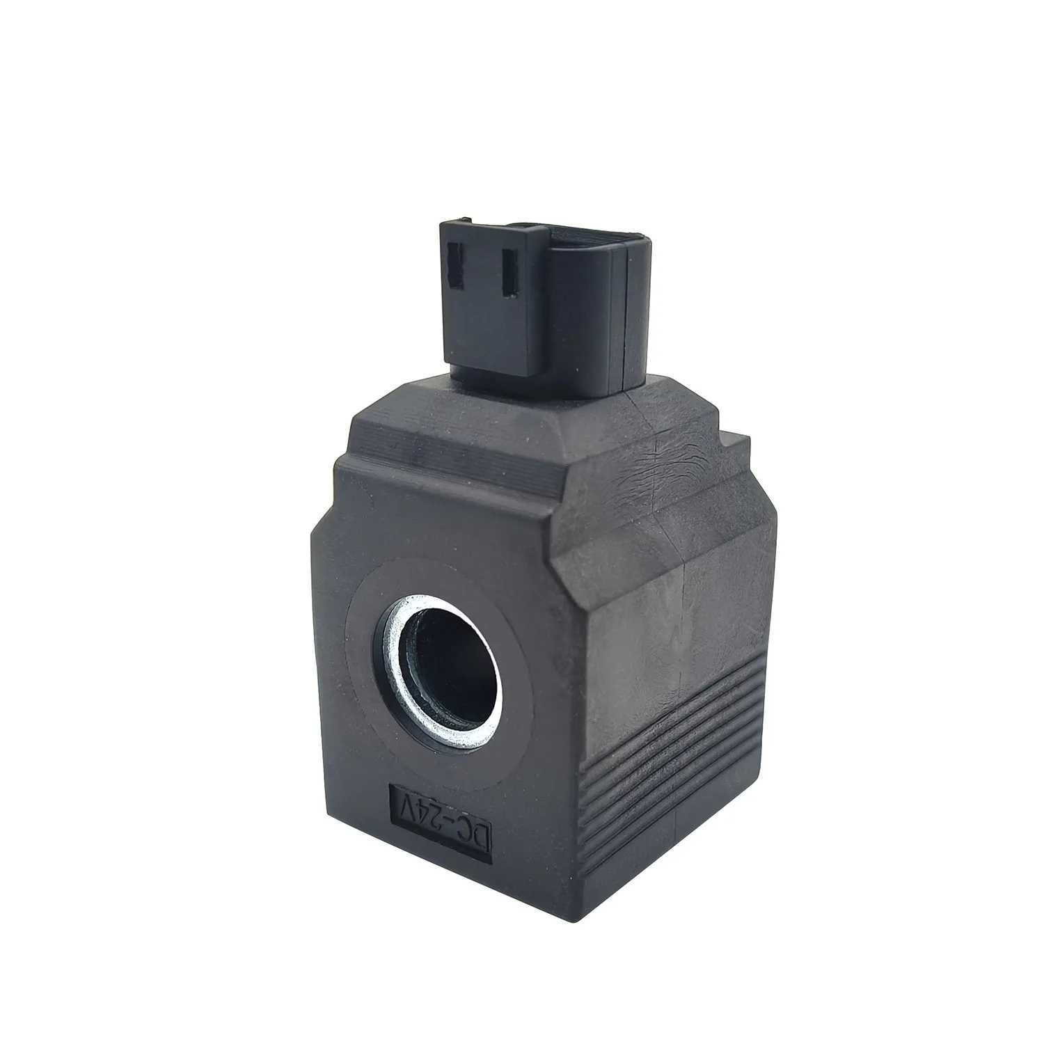 Suitable for JCB Excavators: Two-Pin Pilot Safety Lock Rotary Solenoid Valve Coil 12V/24V