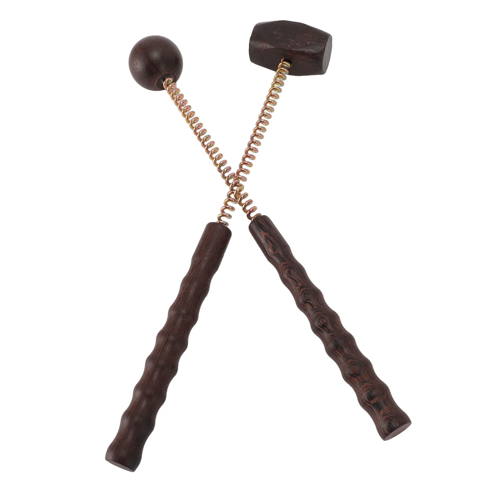 2pcs Massager Ball Hammer Reduce Soreness Percussion Improved Circulation Spring Ball Massager Reduce Fatigue for Office