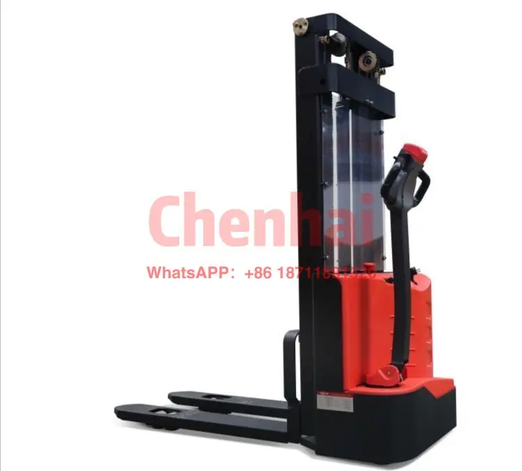 shanghai E-power  best seller electric forklift pallet stacker electric stacker forklift