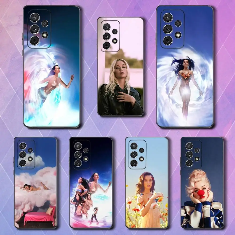 

K-Katy P-Perry Singer Roar Phone Case For Samsung S25,S24,S23,S22,S21,S20,S10,Ultra,Plus,Lite,FE,Soft Silicone Black Cover