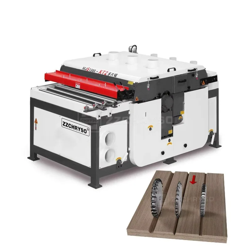 large size slotting machine cardboard duct board slotting machine for cutting plywood sheets