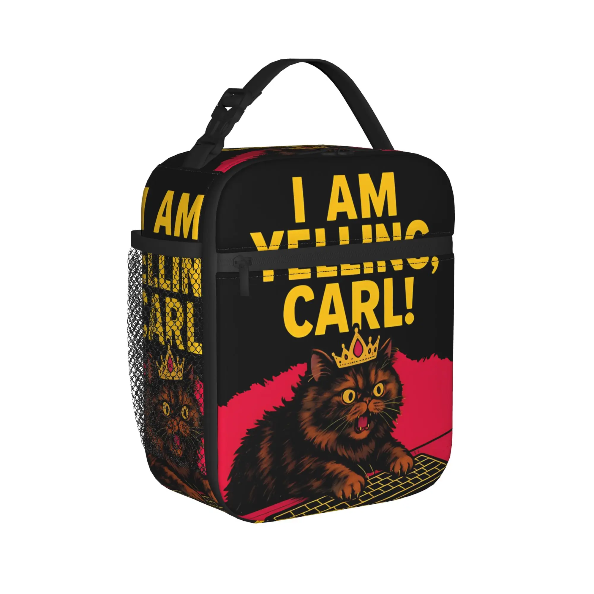 Dungeon Crawler Carl  Insulated Lunch Bags Cooler Bag Reusable,Lunch Container I Am Yelling Portable Tote Lunch Box Food Bag