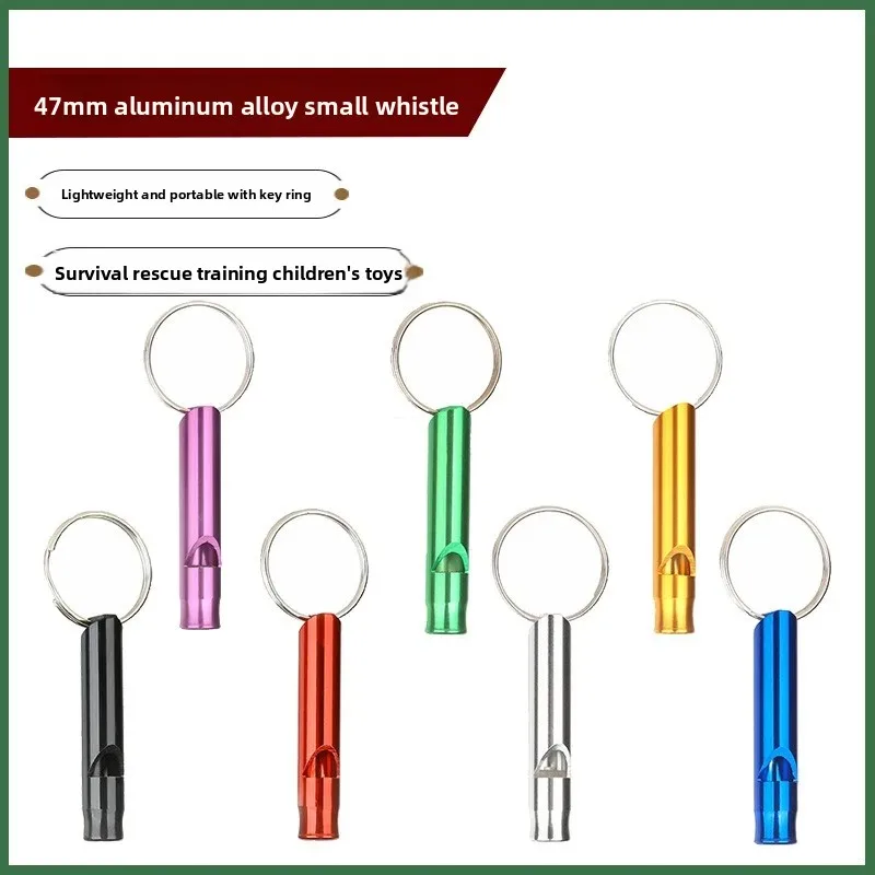

Свисток для выживания в дикой природе, уличный свисток-брелок, тренировочный инструмент, многофункциональный высокочастотный свисток, спасательное оборудование EDC