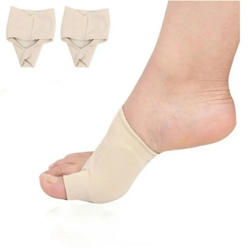 Corrector de dedos ortopédico para juanete, Hallux Valgus, regulador para el cuidado de los pies, protectores de agujeros para los dedos del pie, herramienta para el cuidado de los pies, 2 uds.