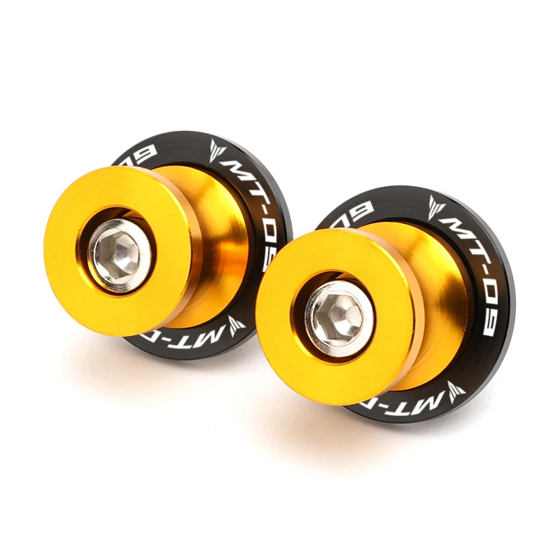 Für Yamaha MT03 MT09 MT10 MT 03 09 10 mt03 mt09 mt10 Schwinge Spulen Sliders Stand Schrauben 6 MM schwinge Motorrad Zubehör