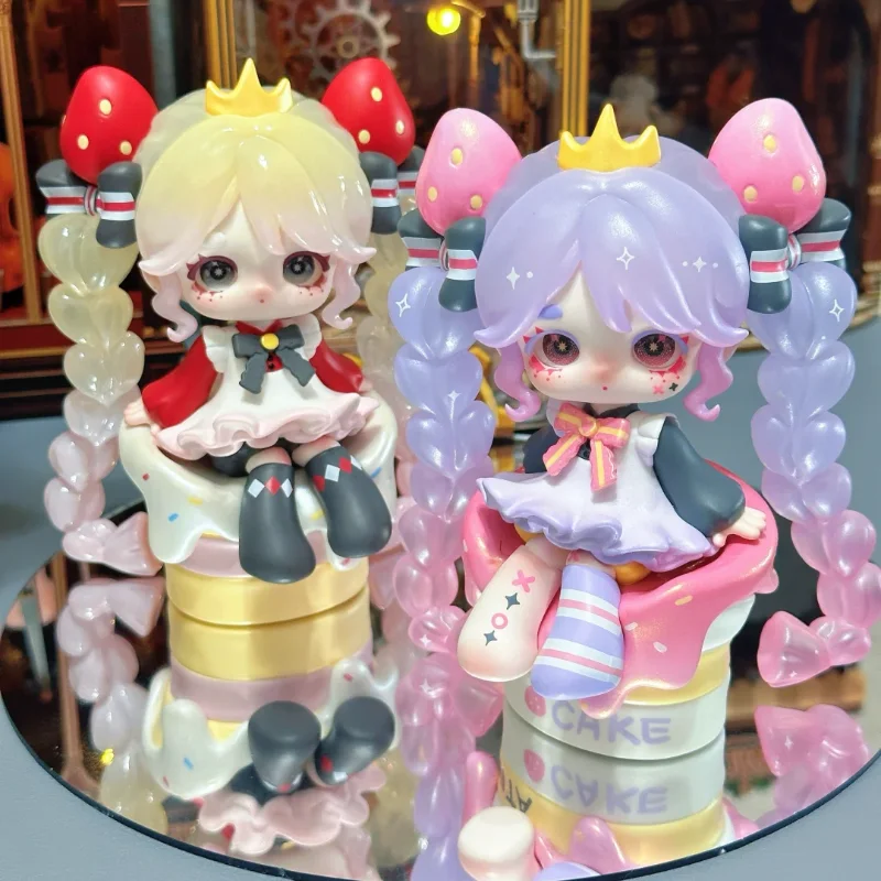 오리지널 Ninita 매직 미러 파라다이스 시리즈 블라인드 박스 카와이 다크 로리타 데스크탑 장식 트렌디 장난감 미스터리 박스 생일 선물