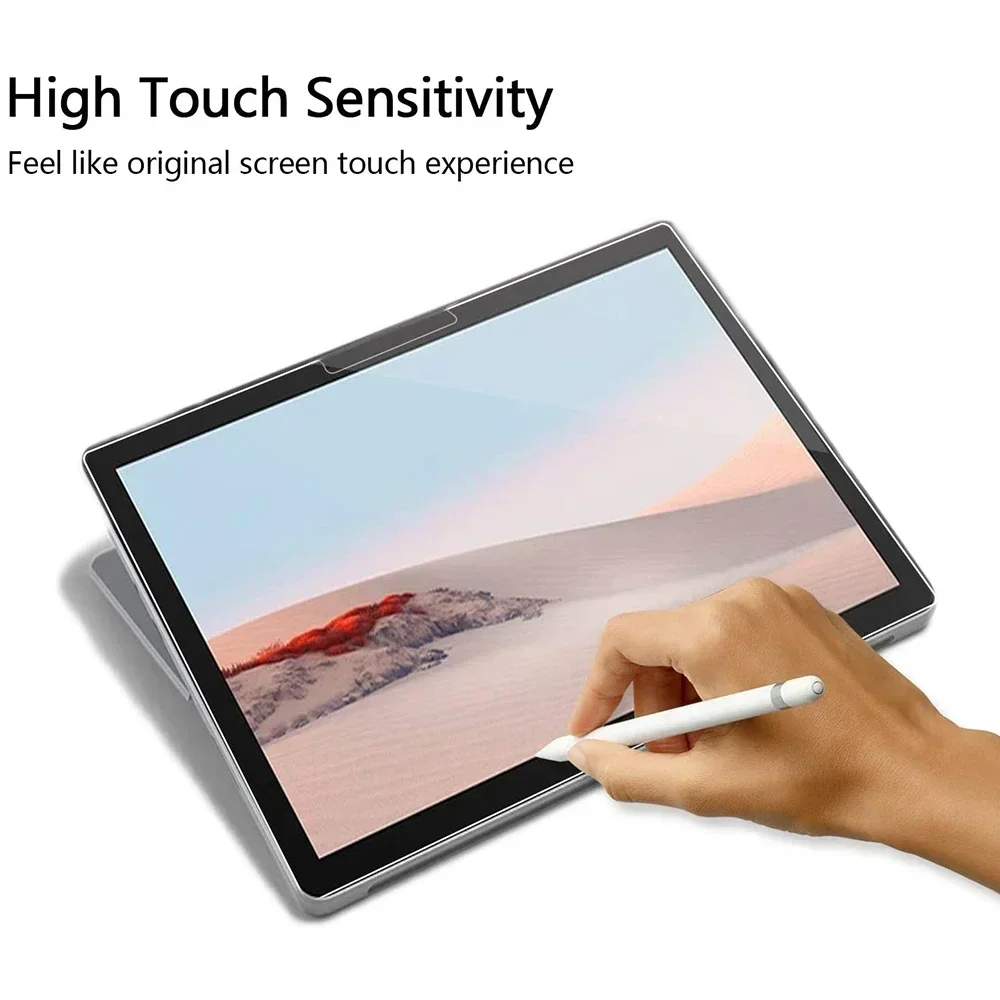 กระจกนิรภัยป้องกันหน้าจอสําหรับ Microsoft Surface GO 3 2 1 Go3 2021 Go2 2018 2020 Surface GO 10 นิ้วแท็บเล็ตป้องกันฟิล์ม