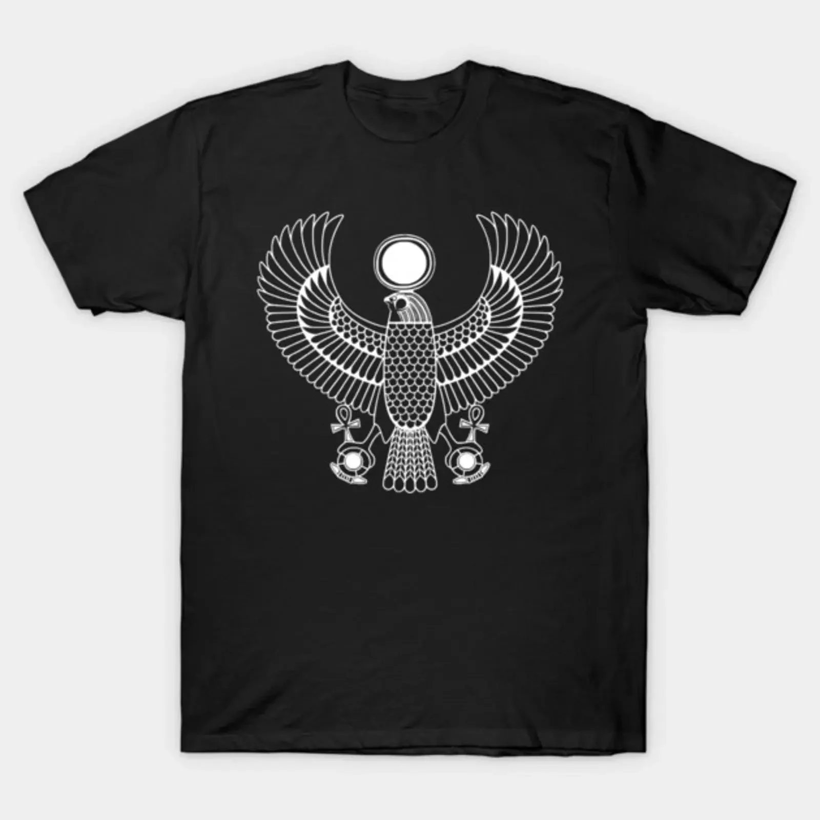 Sign of Horus T Shirt vintage Washed Breathable Comfortable graphic fashion Top For Everyday Wear designer clothes Casual