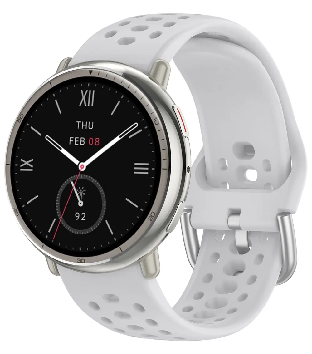 Sport Silikon Armband Für Amazfit Active 2 Original atmungsaktive Armband Intelligente Correa Amazfit Active 2 Armband zubehör – Detail 19