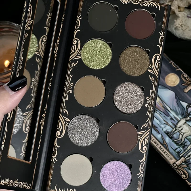 シェルウェ メイクアップ エライナ 10色アイシャドウ カメレオンパレット ミストウィッチ マット シマー パールセント ディアパレット メイクアップ コスメティック