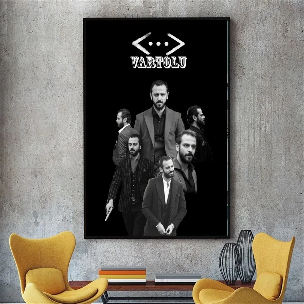 Turkish TV Series Cukur Poster DIY Poster Kraft Paper Vintage Poster Wall Art Painting Study Stickers Big Szie Wall Painting