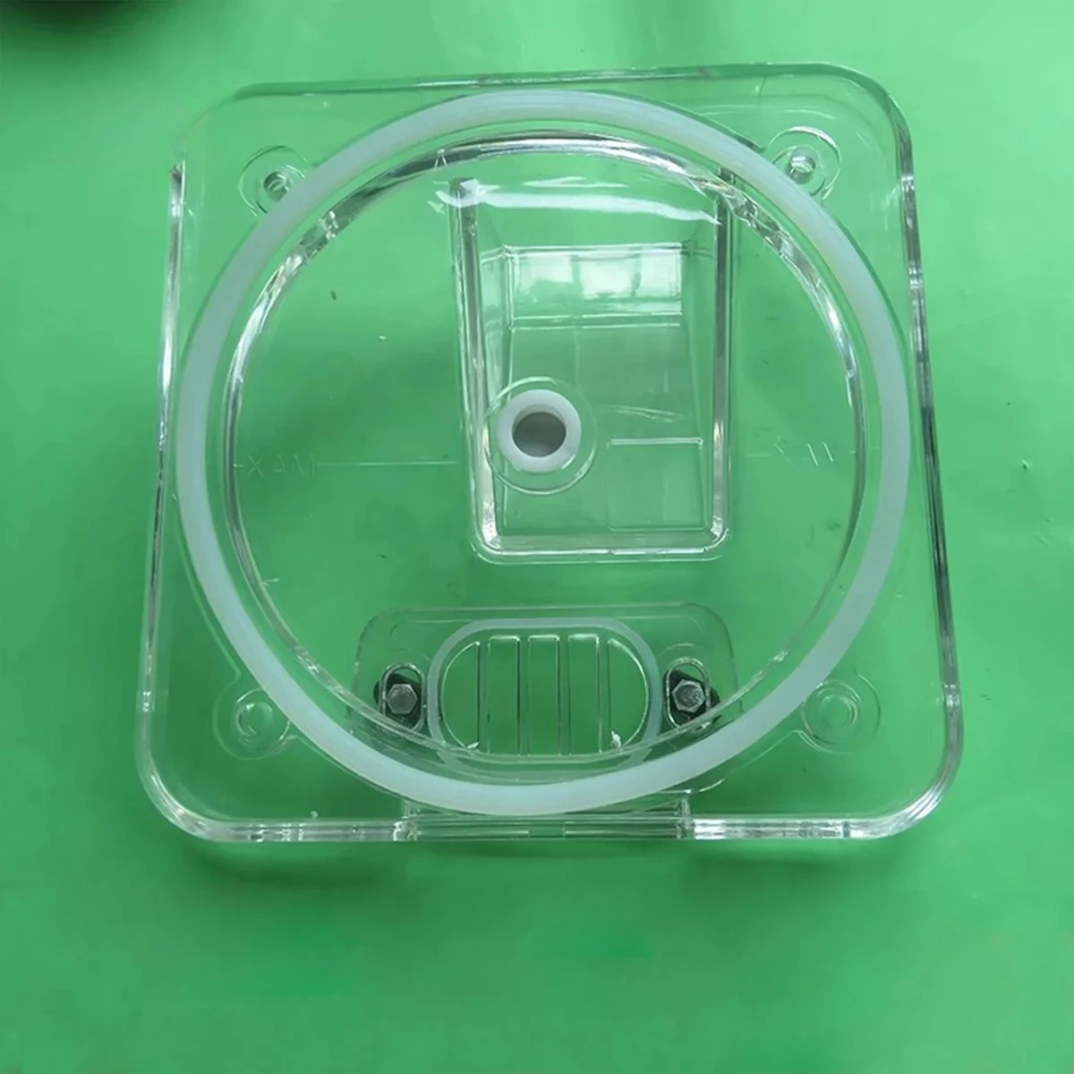 Plastic Discharge Baffle Plate Spare Parts For Commercial Hard Ice Cream Machine Discharge Base