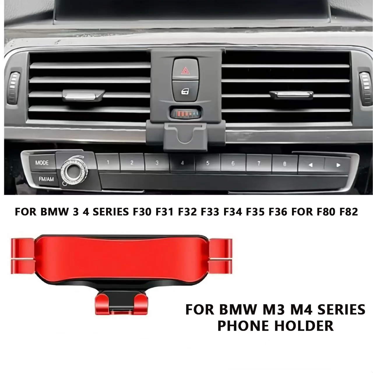 

Adjustable Car Phone Mount Holder For BMW M3 M4 series F30 F31 F32 F33 F34 F35 F36 F80 F82 Car Interior Accessories