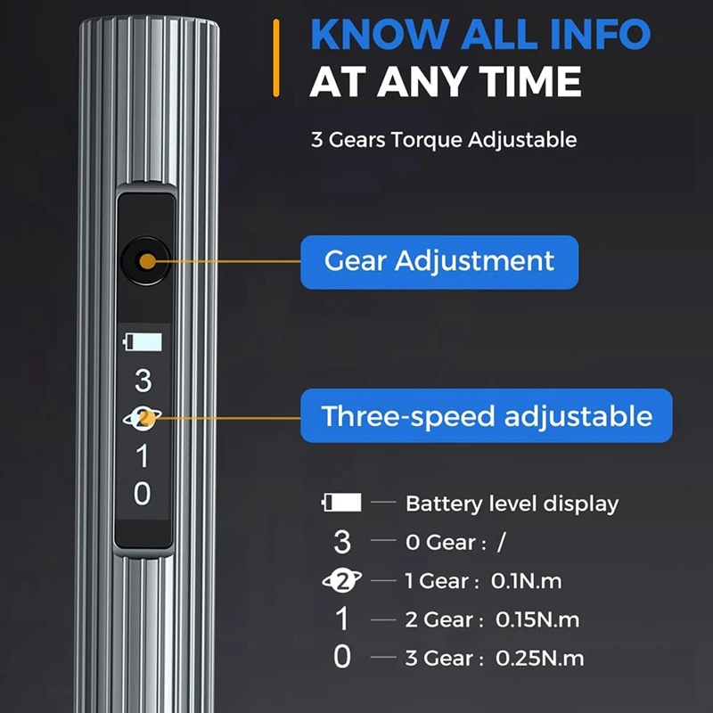 Mini cacciavite elettrico, kit cacciavite elettrico 58 in 1 con 48 punte magnetiche, per telefono, orologio, fotocamera, laptop