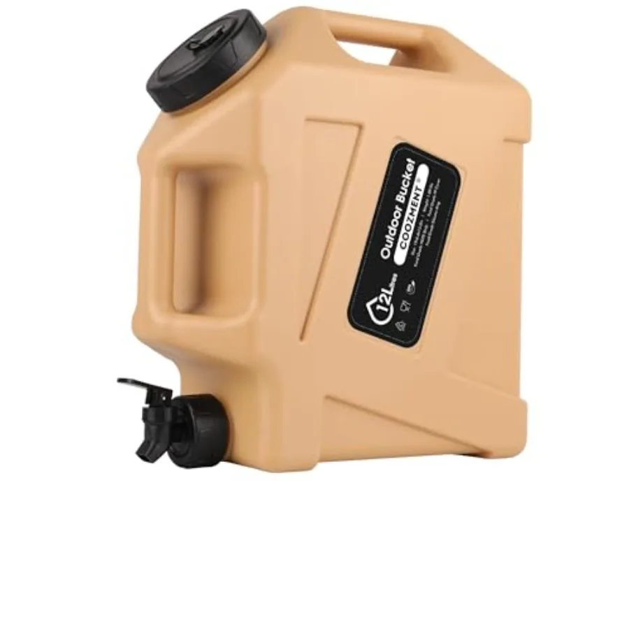 

3.2 Gallon/5 Gallon Water Containers with Spigot BPA Free Water Jug Military Water Tank Multifunction Water Storage Containers