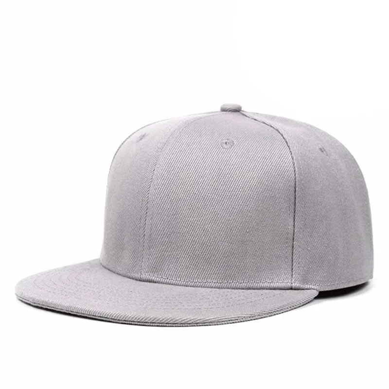 Geschlossene Baseballkappe für Erwachsene mit kleinem Kopf, für Damen und Herren, leere Hiphop-Snapback-Mütze, flache Kappen, 57 cm bis 59 cm – Detail 6