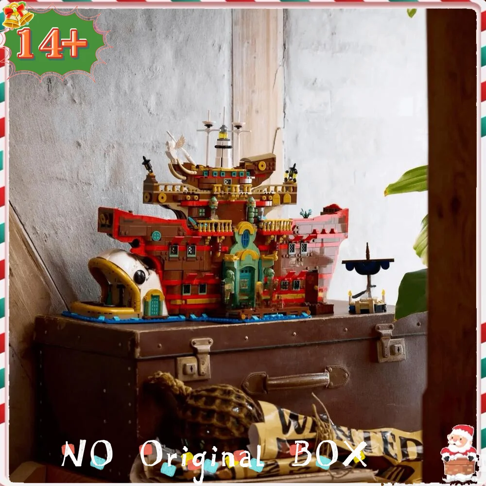 

2026 New 75640 The Floating Restaurant Model Building Blocks MOC Brick 3402PCS For Kids Halloween Birthday Christmas Gifts