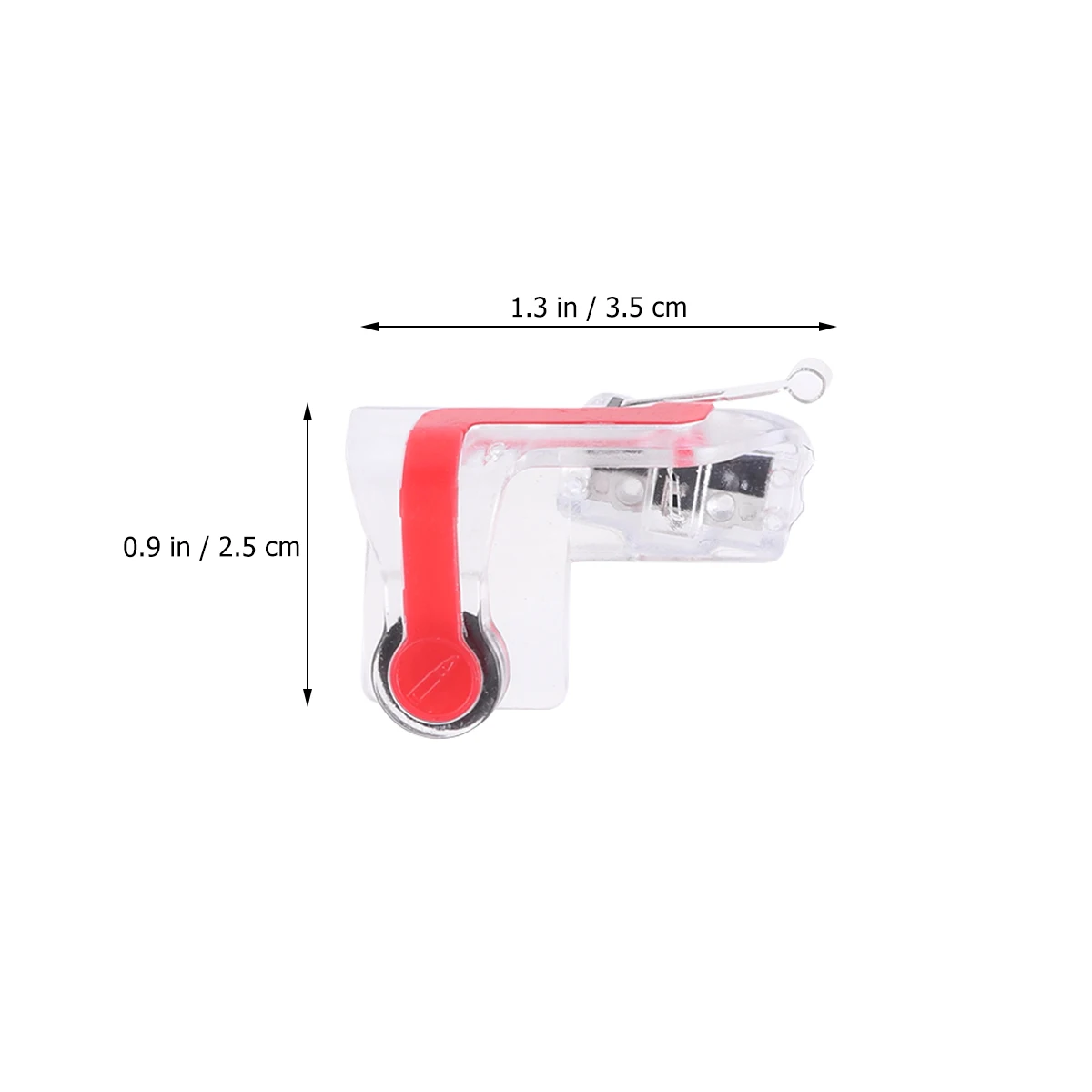 

Transparent Phone Trigger Buttons for Faster Shooting Mobile Game Aim Key High Sensitive Stable Gaming Accessories
