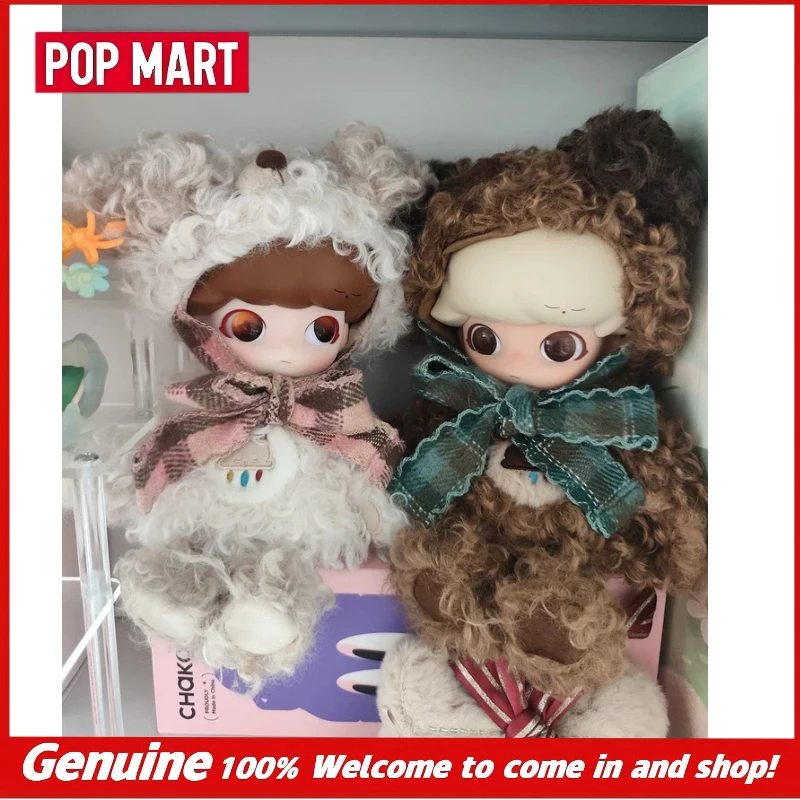 

Authentic POP MART Dimoo Tiny Puppy 1/8 Articulated Action Doll Premium Art Figurine Desktop Room Decor Trendy Collectible Gift