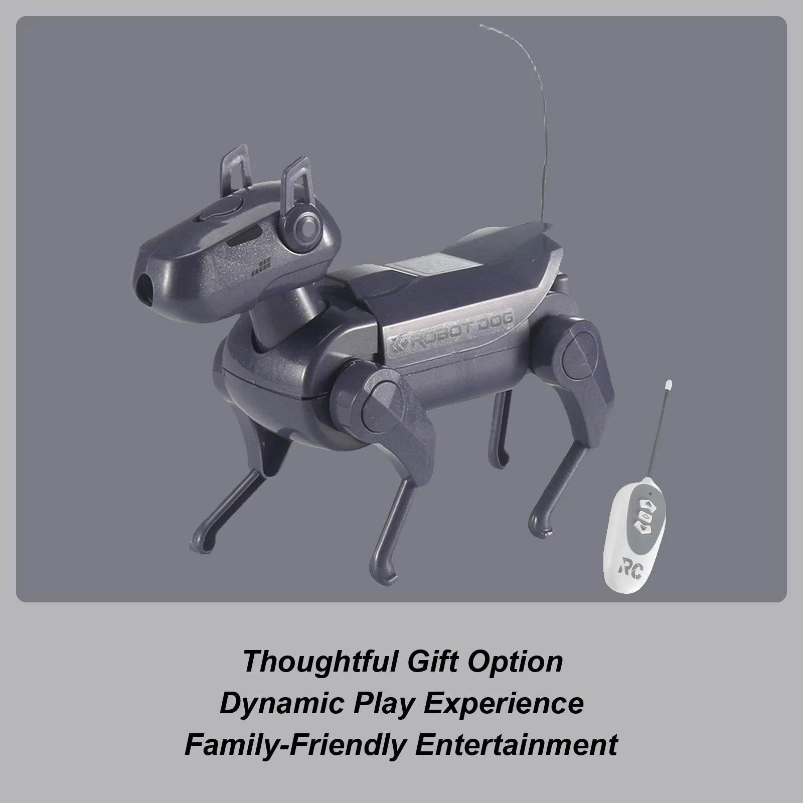 電子ロボット犬のおもちゃインタラクティブ電動ウォーキングペットリモコンロボット犬のおもちゃ子供男の子女の子家族友人向け