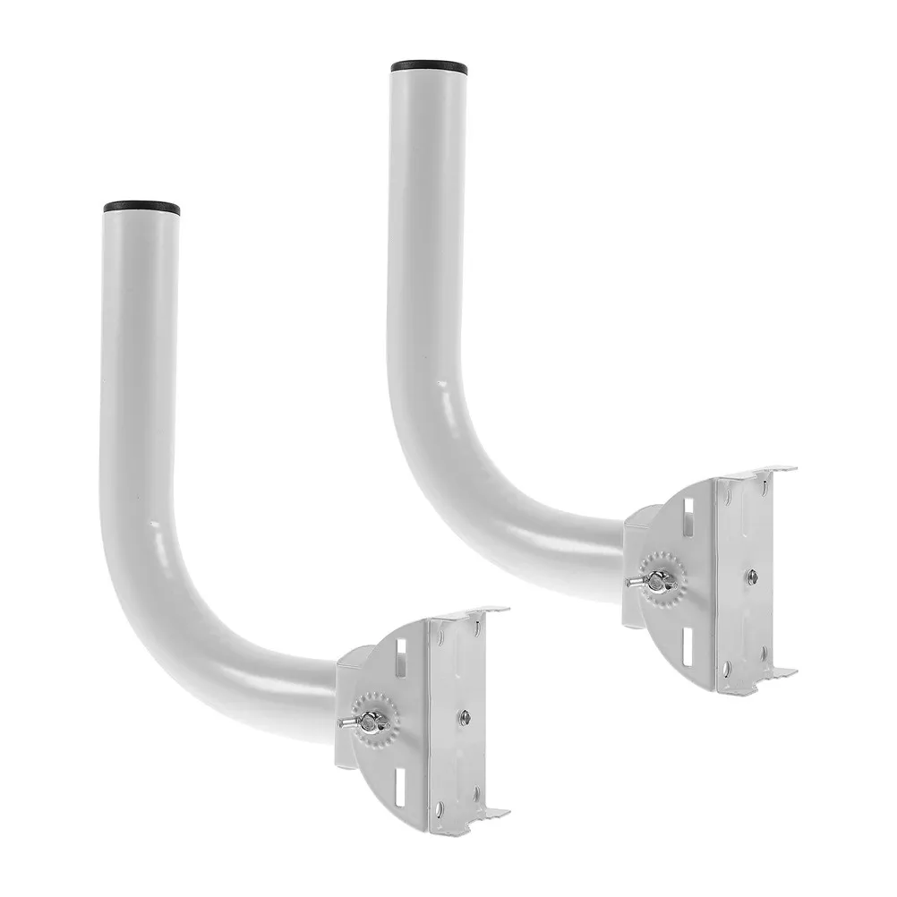2Pcs Versatile Adjustable Antenna Mount Pole Mount for Outdoor Wireless Applications Antenna Mast Pole for Bridge and Signal