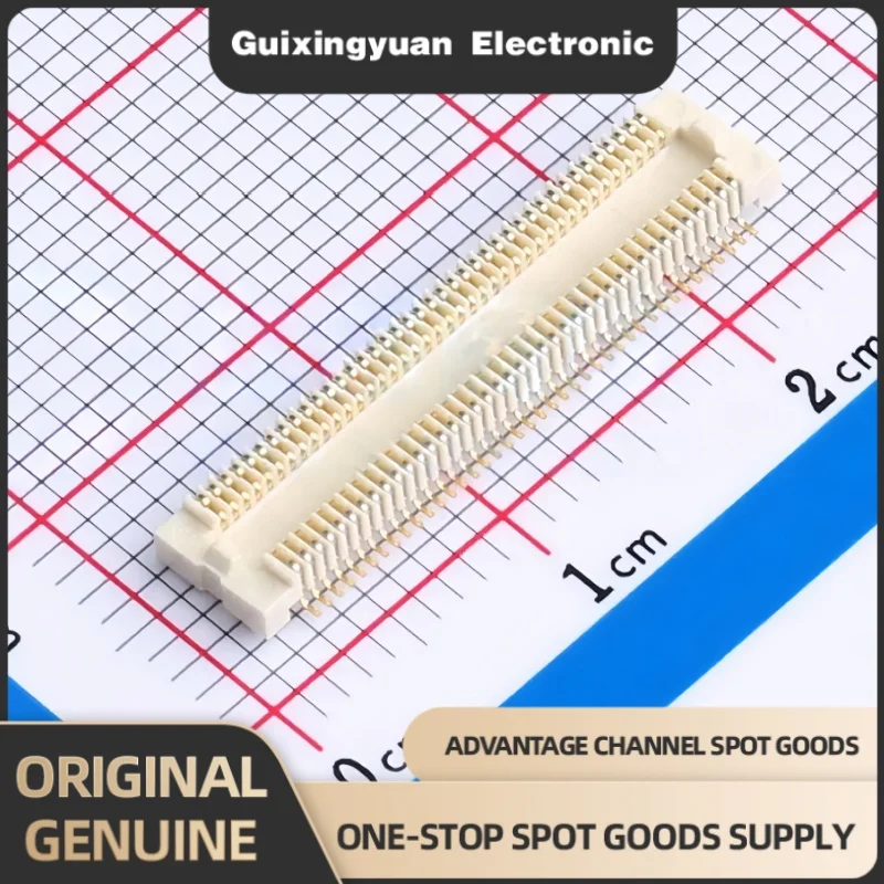 1 new original AXK5F80537YG 0.5MM 80PIN female socket with positioning column board to board connector