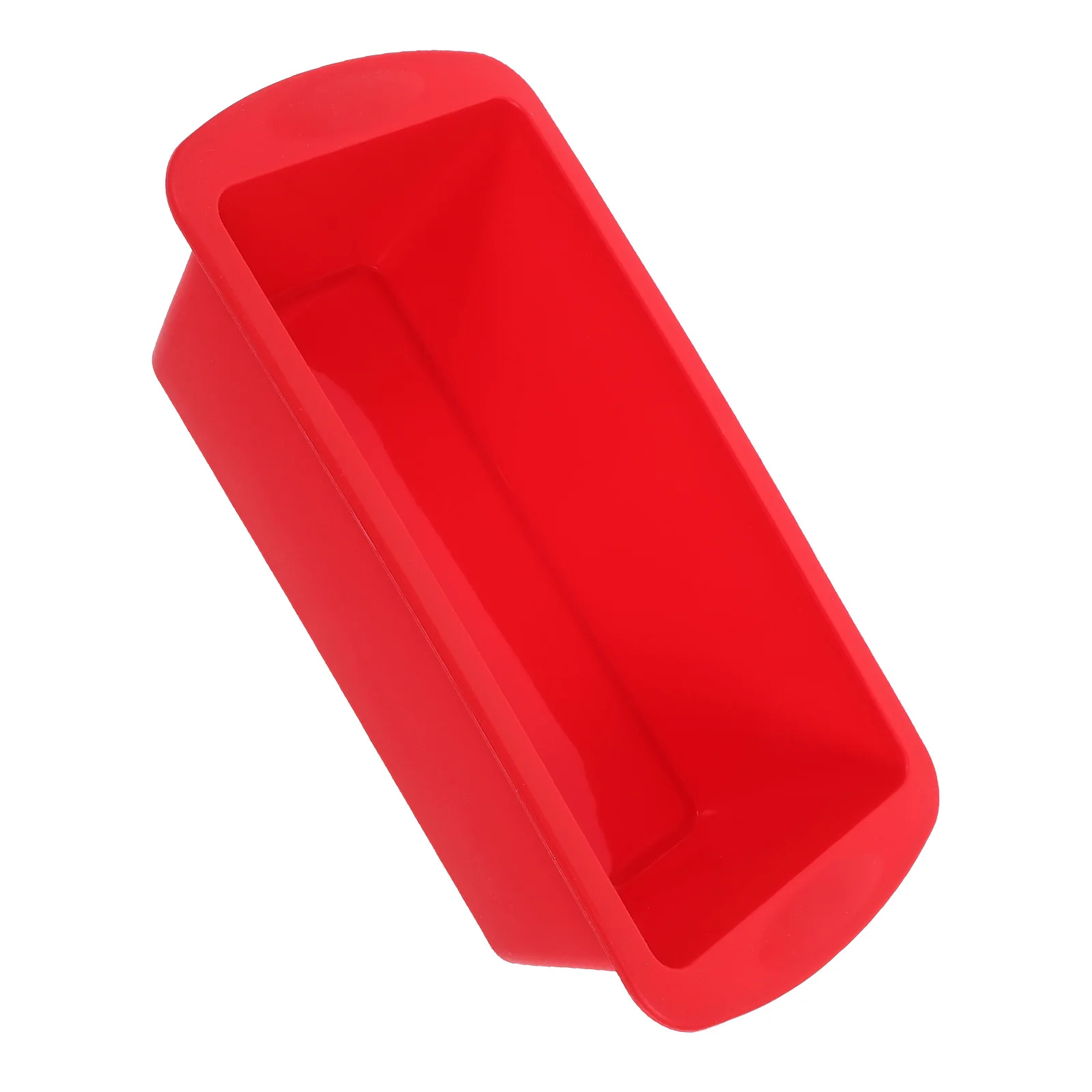 

Rectangular Loaf Pan Silicone Bread Baking Mold Reusable Toast Tray Handle Design Flexible Cake Bakeware Home Kitchen
