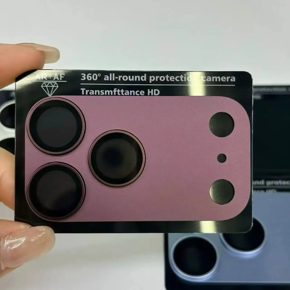1-5 Stück AR Aluminiumlegierung Panzer-Kameraobjektivschutz für iPhone 18 Pro Max 17 18 Pro Objektivfolie Anti-Transparenz-Schutzabdeckung