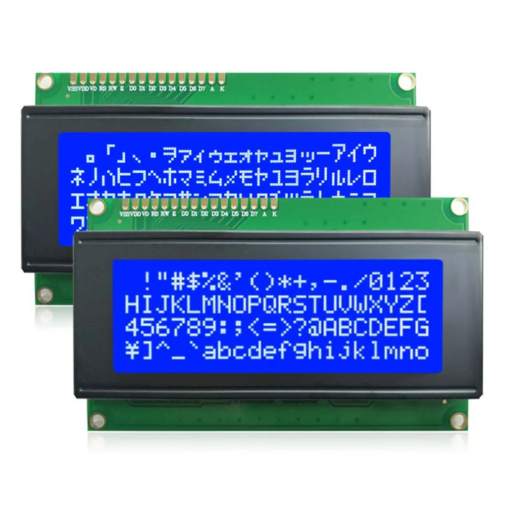 Módulo adaptador de interface serial, LCD IIC I2C, LCD2004, 20x4, 2004A, tela azul, amarela, verde, branca, SPLC780D Character, AIP31066, 2004