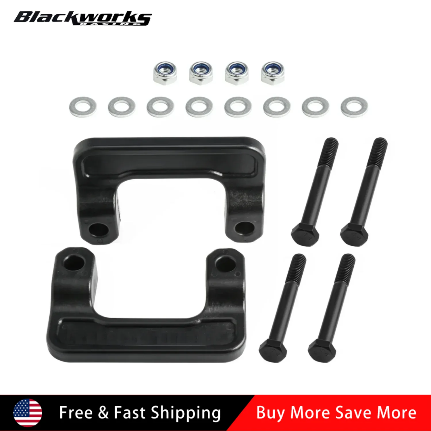 

1307 1065 2 Inch Front Lift Spacers Hardware Kit For 2007-2013 Chevy Avalanche 2WD 4WD 2007-2020 GMC Sierra 1500 2WD 4WD