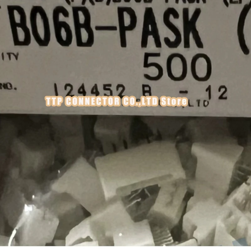 

100 шт./лот, разъем B06B-PASK 6P, ширина ножки 2,0 мм, 100% новый и оригинальный