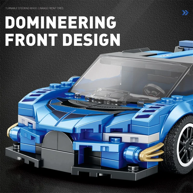 390pcs SABER Car Building Blocks 795 MOC Bricks High Tech Ideas Toy Kit Collection DIY Gift Kids Adults