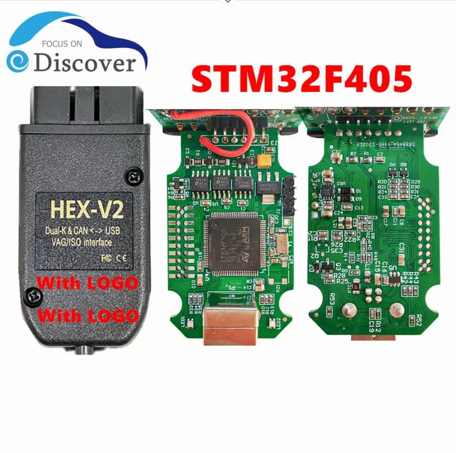 

Лидер продаж VAG B03-ST STM32F405 23,3.0 версия для VW 1:1 SMT OBD2 автомобильный диагностический сканер кабель K line оригинальный внешний корпус