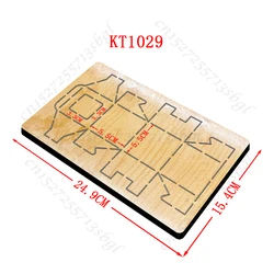 Box Cutting Dies Wooden Dies Suitable for Common Die Cutting Machines on the Market