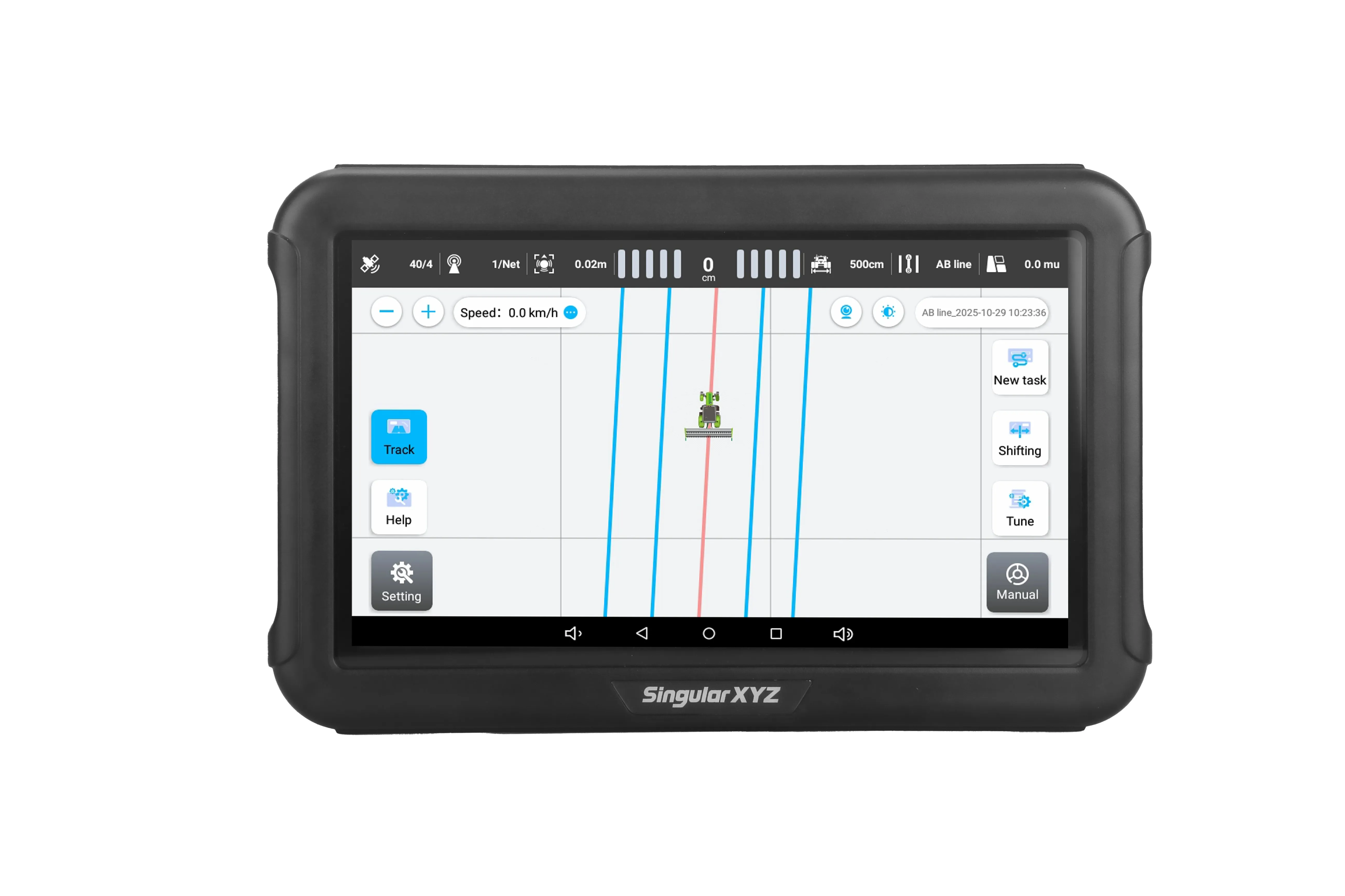 SAgro180 Tractor GPS Auto-Steering Kit 10.1