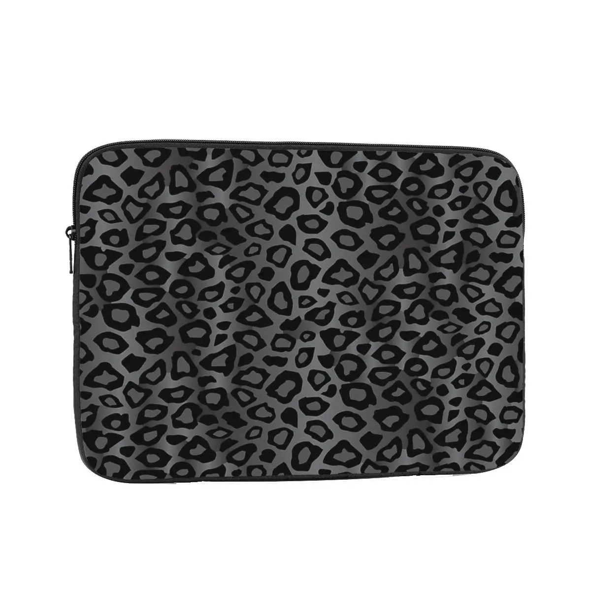 Gray Leopard Animal Pattern Notebook Laptop Bag Case Pouch 10 12 13 15 17 Inch For Macbook Air Pro Tablet Shockproof Case Bag