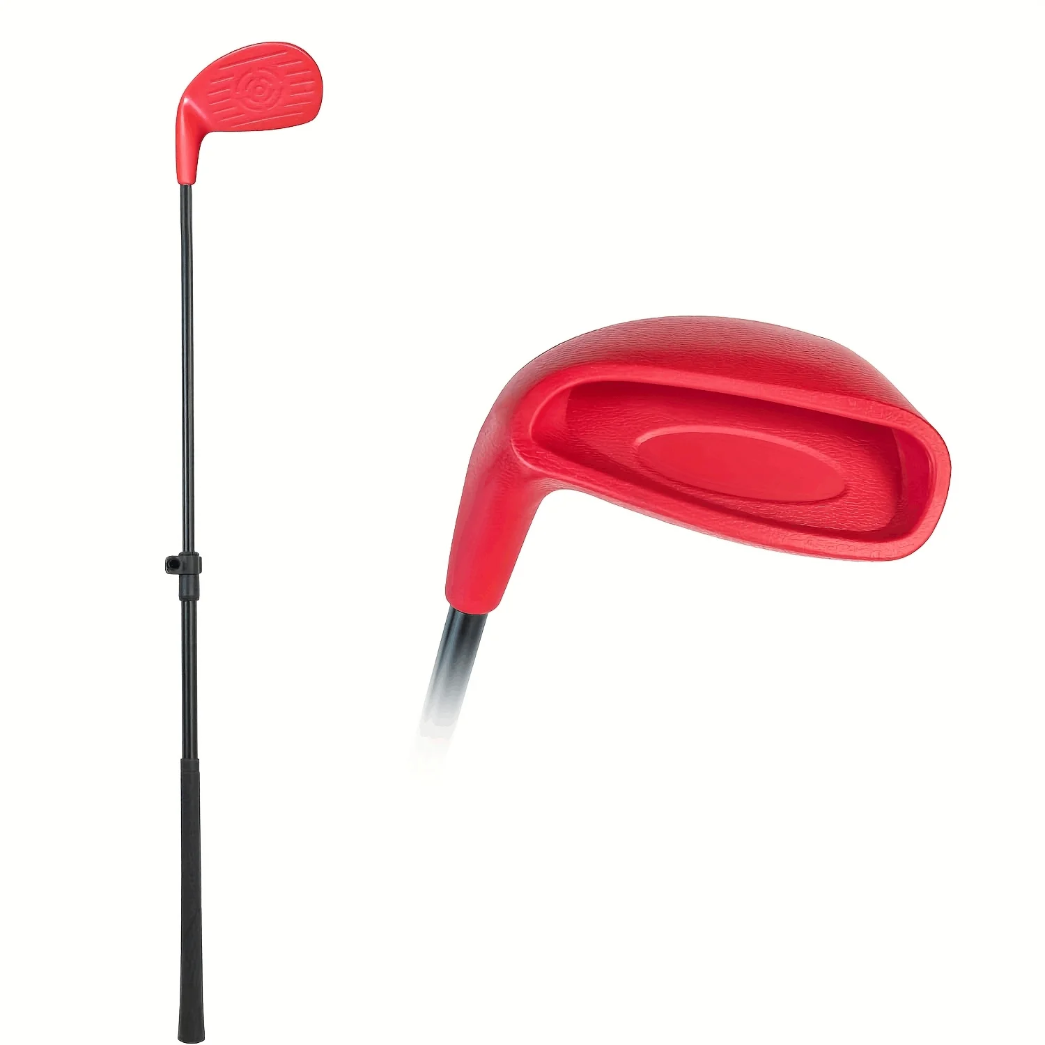 

Golf Club with Oversize Club Head to Play Backyard Golf Game Outdoor Hit Plastic Or Foam Golf Balls in Grass, Parks, Yards Pink