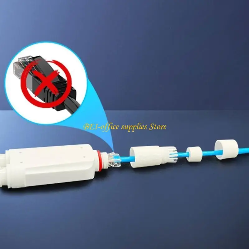 

A9LC 2 Port Outdoor PoE Extender 1 in 2 out PoE Repeaters 10/100Mbps Splitter