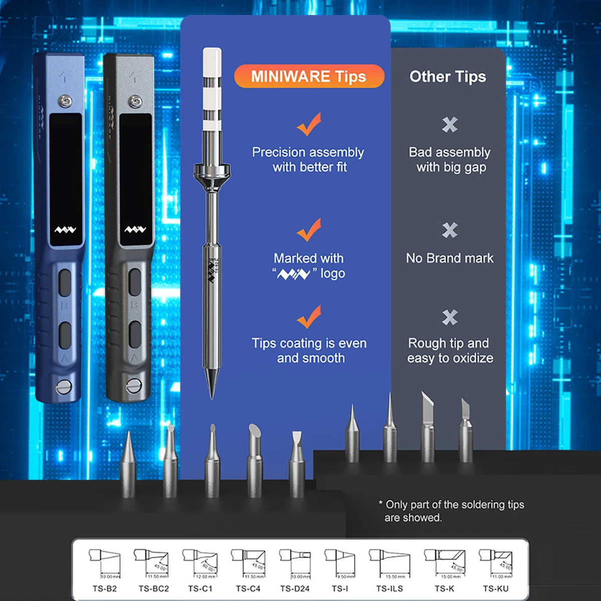 USB PD سبيكة لحام TS101 المحمولة تسخين سريع في 10 ثانية التحكم الرقمي في درجة الحرارة شاشة OLED أداة إصلاح TS 101