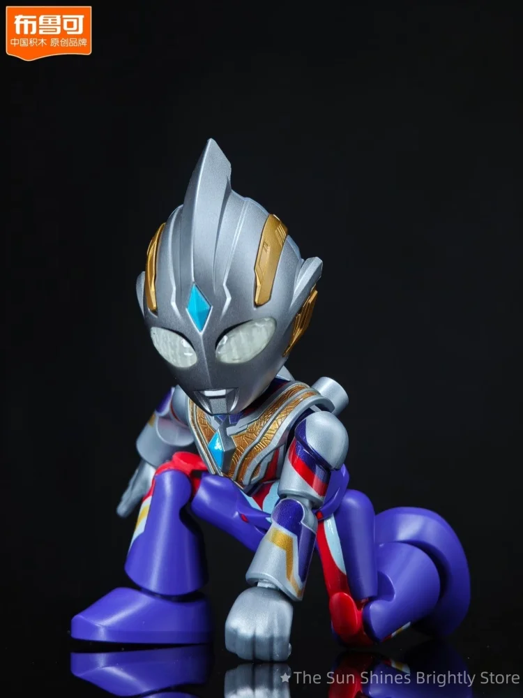 【منتج جديد 】 لعبة Blokees Block Man Ultraman Magical Edition، لعبة Tigasero Agurubleze المصنوعة يدويًا