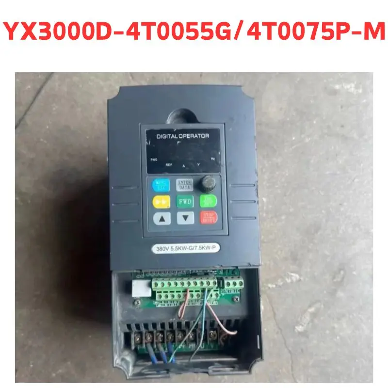 second-hand      inverter    YX3000D-4T0055G/4T0075P-M, function well   Tested well and shipped quickly