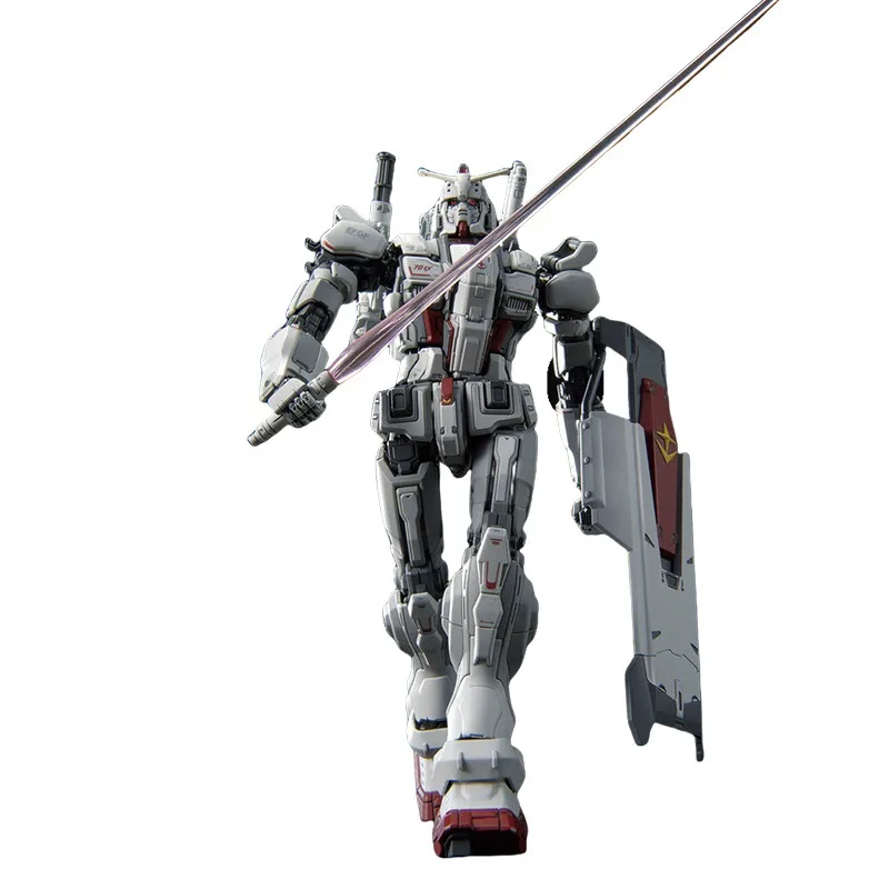 بانداي حقيقية HG RX-78[G]E GUNDAM EX [RFV] 1/144 أنيمي عمل الشكل تحصيل التجمع نموذج اللعب الحلي هدية الأطفال