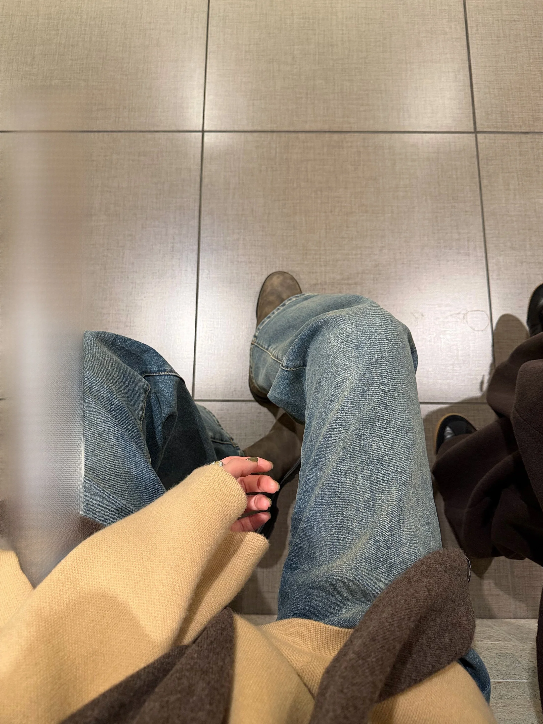 

Elielim Women's Straight Leg Jeans Elastic Fce Long Cotton Casual Tummy Control Warm Winter Denim Pants l Waist