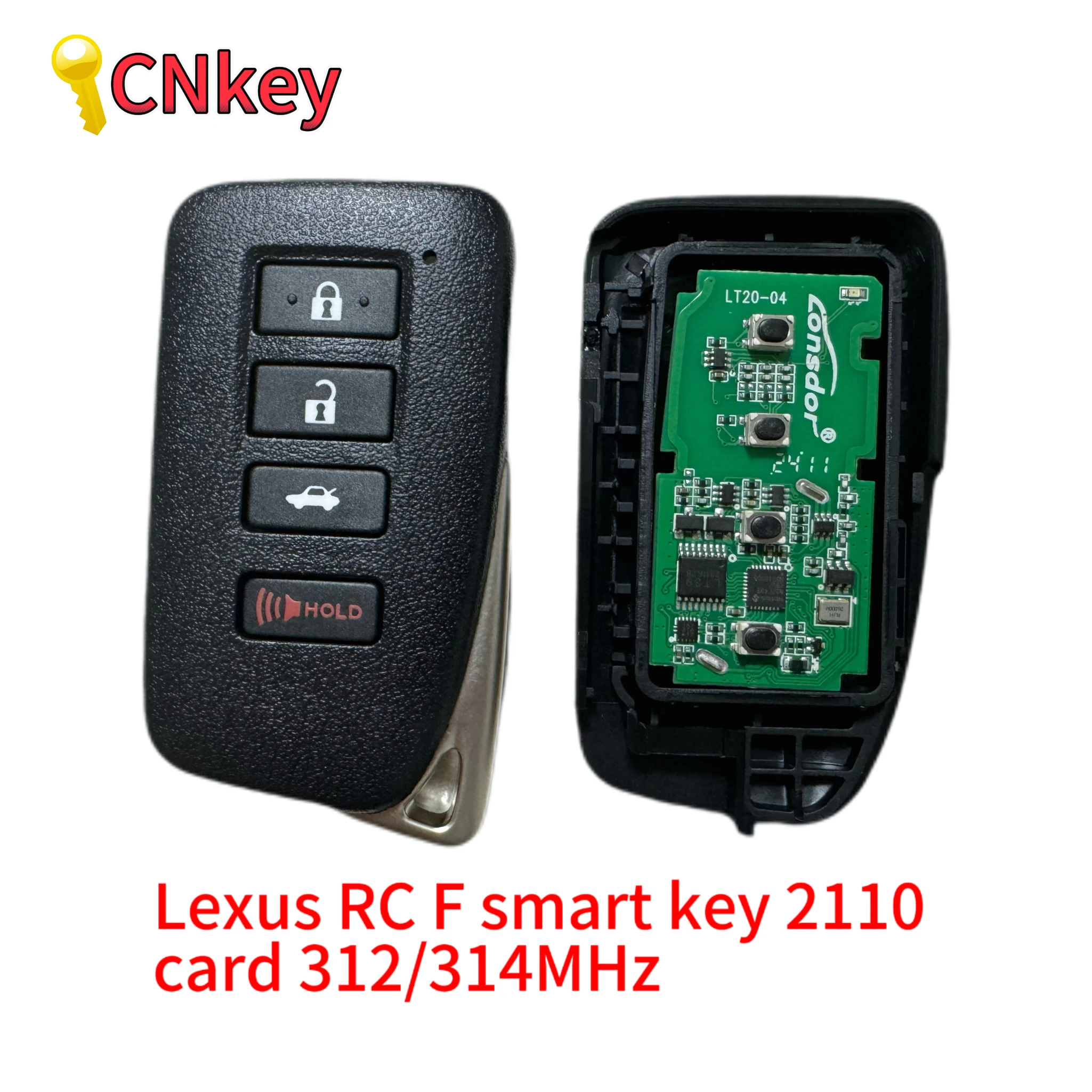 Lexus RC F smart key 2110 card 312/314MHz