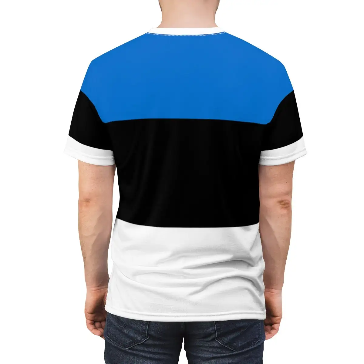 Estonia Flag 3D T Shirt New Summer Men\'s O-neck Short Sleeve Tops Man Clothing