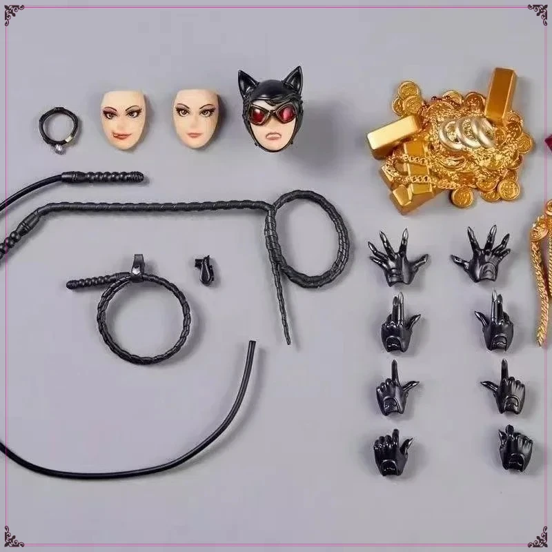 

New Product in Stock Arkham DC Batman Dark Knight Rise Catwoman Figurine, Movable Model Figurine Series Children's Gifts