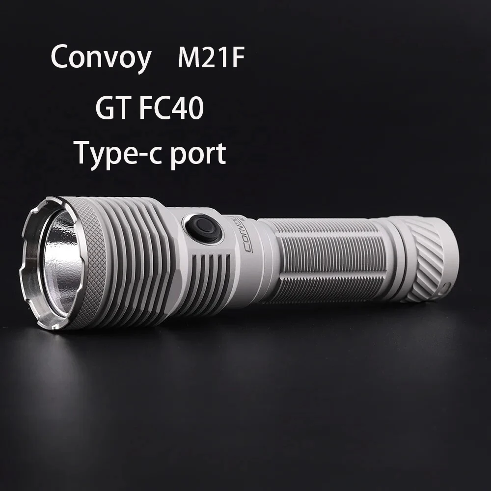 

Convoy MAO M21F 21700 flashligh High CRI 21700 Flashlight Torch Light Type-C Rechargeable Linterna Powerful Camping Lamp Latarka